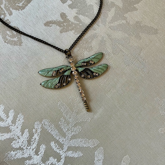 Costume Dragonfly Necklace - Picture 3 of 5
